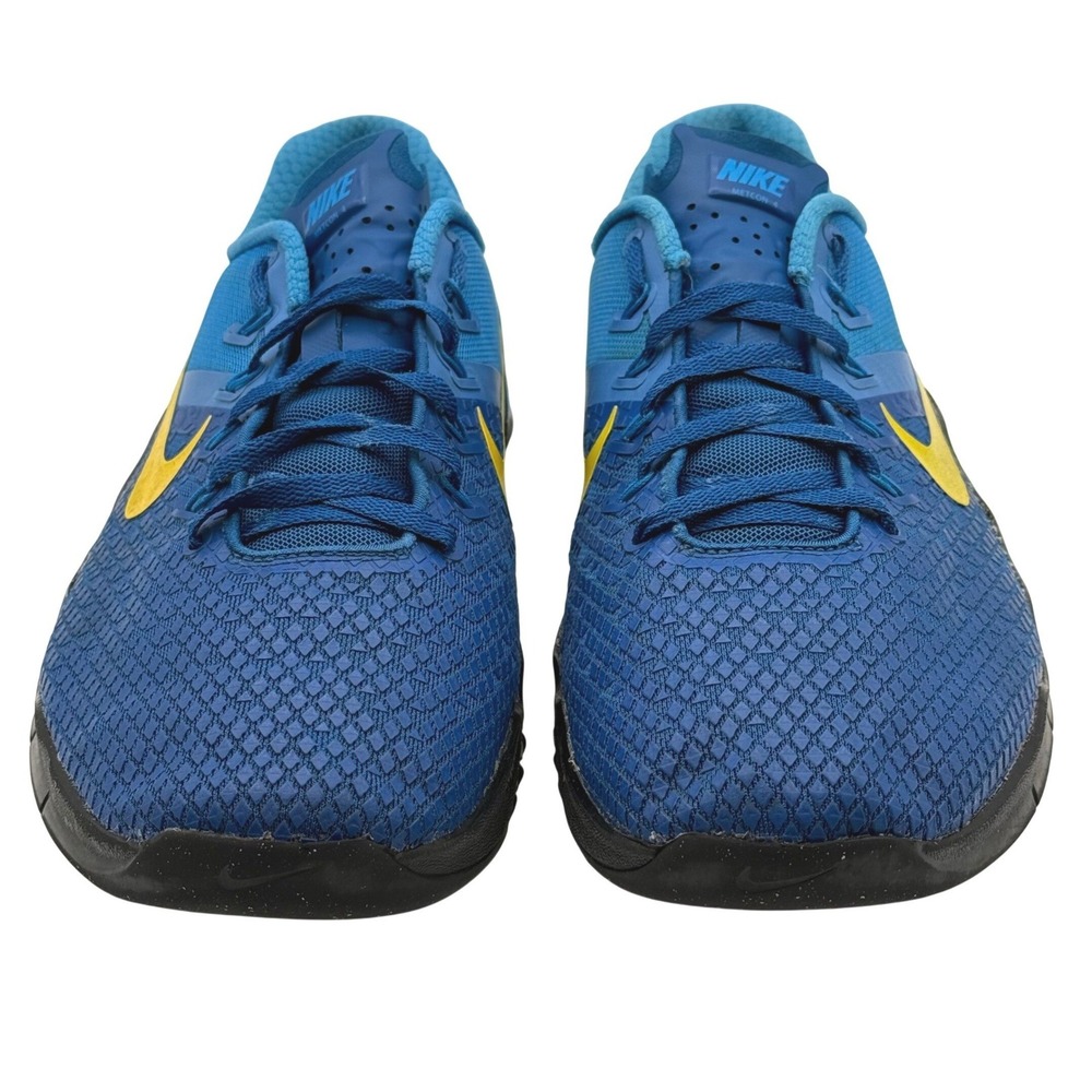 Nike Metcon Training Shoes Men's‎ Size 11 Blue Yellow BV1636-474 Athletic Gym - Picture 2 of 8